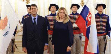 Prezidentka prijala nového cyperského veľvyslanca