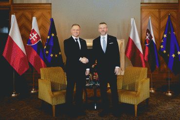 Prezident SR privítal na rozlúčkovej návšteve poľskú hlavu štátu