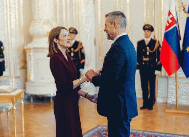 Prezident SR prijal predsedn&iacute;čku Eur&oacute;pskeho parlamentu: Eur&oacute;pa mus&iacute; občanom prin&aacute;&scaron;ať konkr&eacute;tne v&yacute;sledky