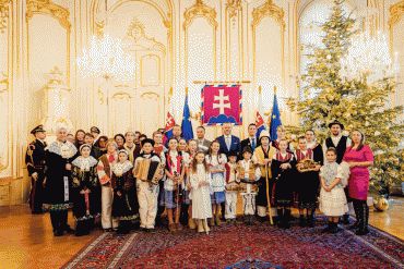 Prezident SR prijal koledn&iacute;kov Dobrej noviny 