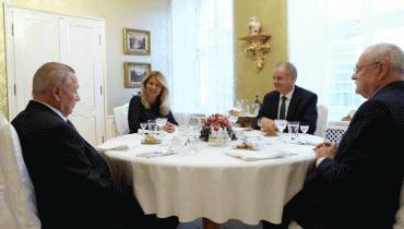 Prezidentka pozvala bývalých prezidentov na novoročný obed