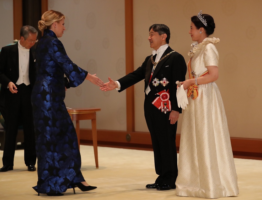 Prezidentka zablahoželala v mene Slovenska novému japonskému cisárovi