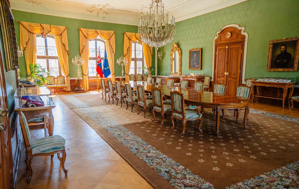 Zelený salón